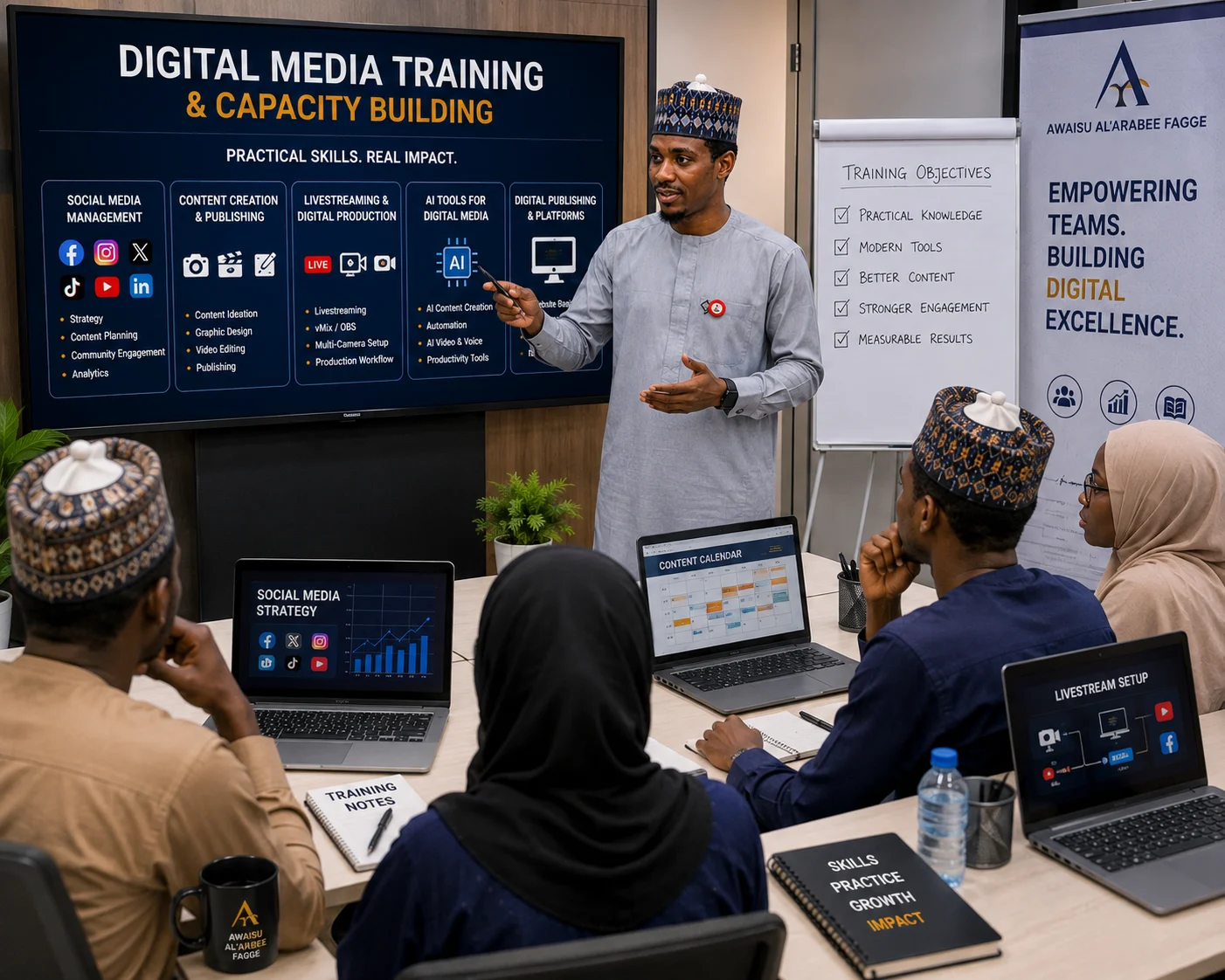 Digital Media Training & Capacity Building